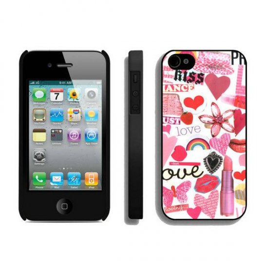 Valentine Fashion Love iPhone 4 4S Cases BTK - Click Image to Close